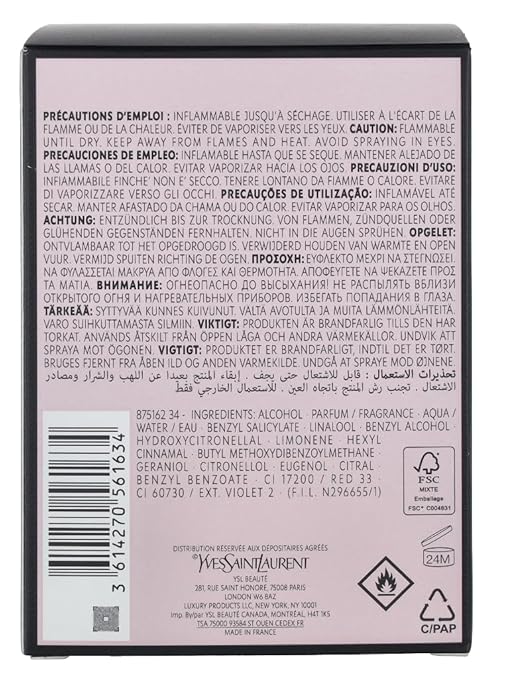 Mon Paris by Yves Saint Laurent YSL 3 oz EDP Perfume for Women