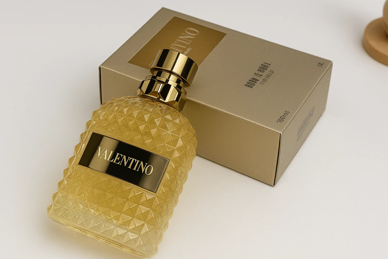 VALENTINO UOMO BORN IN ROMA THE GOLD EDT 3.4oz 100ml SPRAY FOR MEN